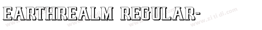 Earthrealm Regular字体转换